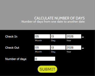 Day Out Of Days Form Template