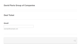 Deal Ticket Form Template