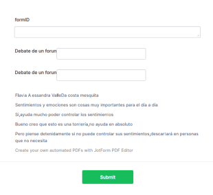 Debate De Fórum