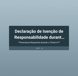 Declaração De Isenção De Responsabilidade Durante A COVID 19 Form Template