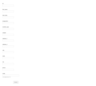 Default Jotform Template For Autofilling IMIS Data Form Template