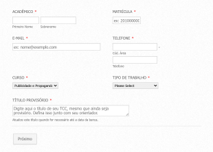 Defesa De Tcc Proposta De Banca Form Template