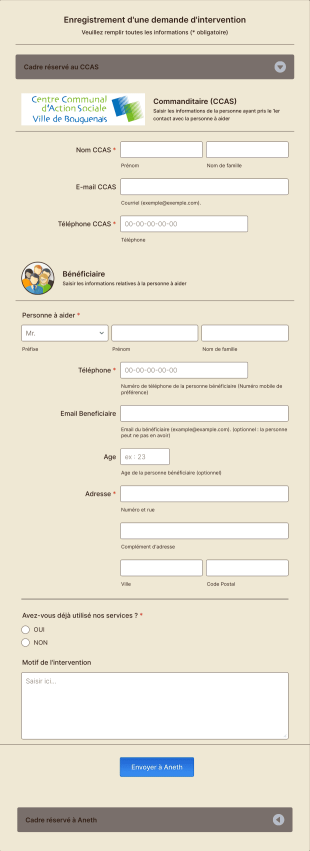 Demande Intervention Informatique