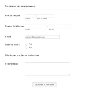 Demander Un Rendez Vous