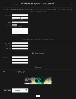 Demos Form Template