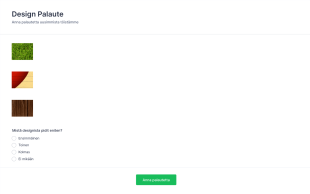Design Palaute Form Template