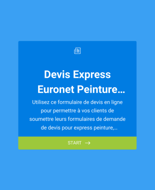 Devis Express Pour Travaux Habitation Form Template