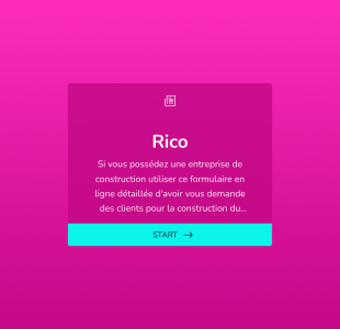 Devis Pour Projet De Costruction/rénovation Form Template