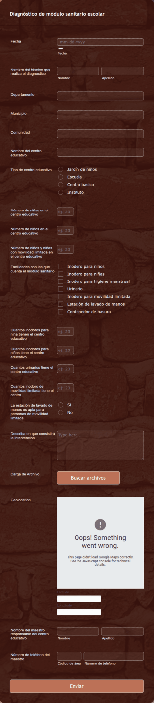 Diagnostico De Módulo Sanitario