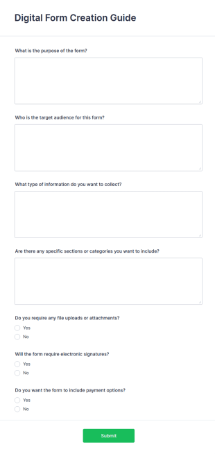 Digital Form Creation Guide