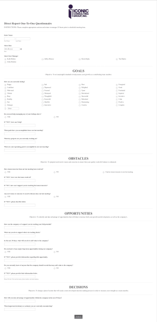 ICG 1 1 Form Template