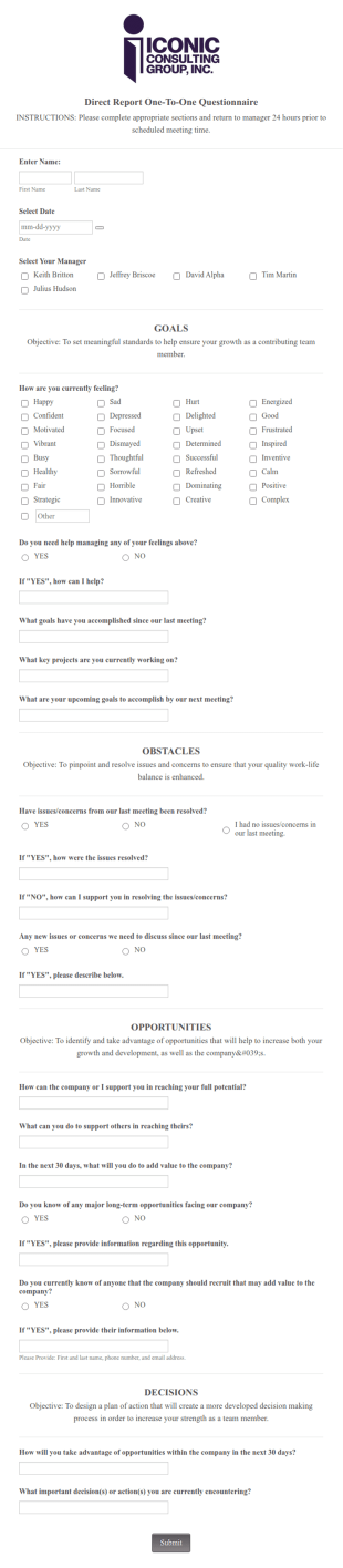 ICG 1 1 Form Template
