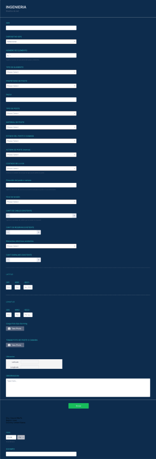 Inventario De Red Form Template