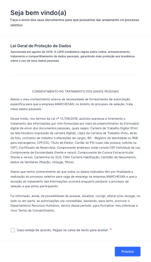 Documentos Admissionais