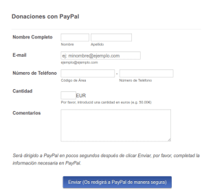 Donaciones De PayPal