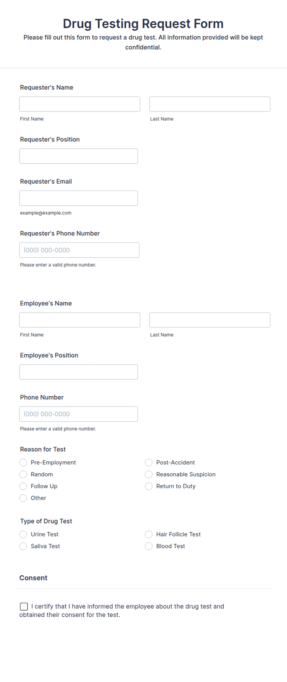 Medication Request Form Fill Online Printable Fillable