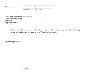 DST KITT Disclaimer Form Template