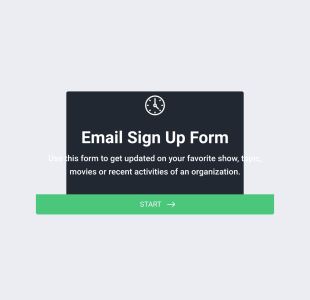 E Mail Aanmeldingsformulier