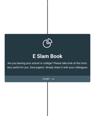 E Slam Book Form Template