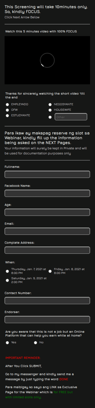 Ec Opp Form Template