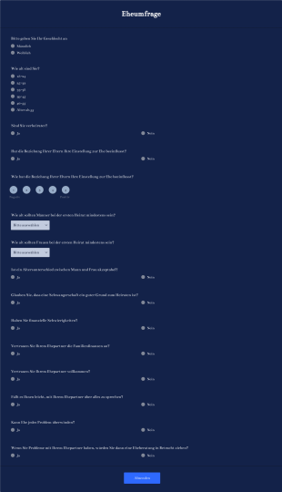 Eheumfrage Form Template