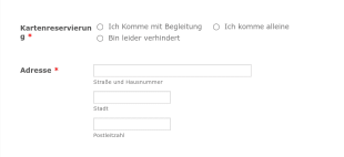 Einladungs Rückmeldung Für VIP
