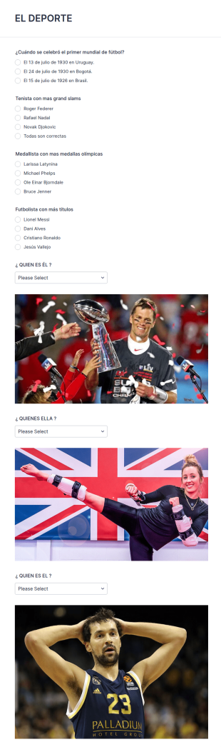 El Deporte
