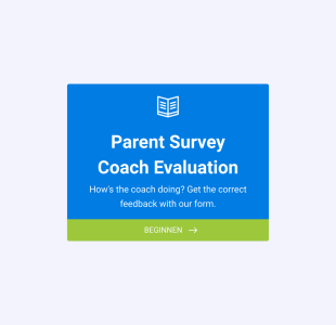 Elternumfrage Trainerbewertung Form Template