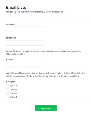 Email Liste
