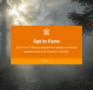 EMail Opt In Form Template