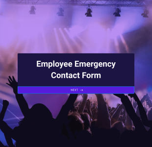 Employee Emergency Contact List Form Template