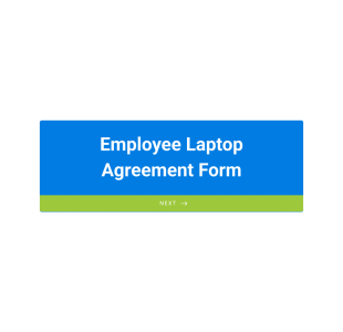 Employee Laptop Agreement Form Template