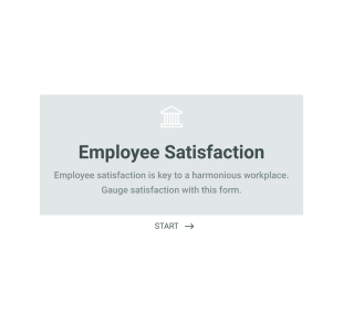Employee Satisfaction Survey Form Template