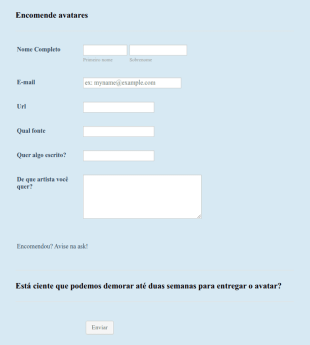 Encomende Avatares