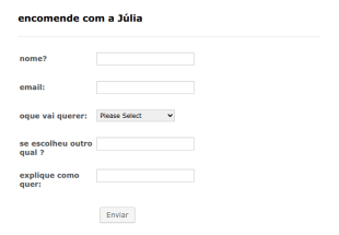 Encomende Com A Júlia