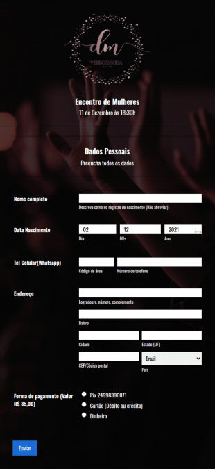 Encontro De Mulheres Verbo Da Vida