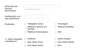 Encuesta A Personal De Salud