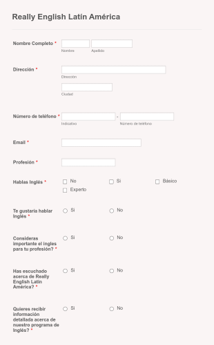 Encuesta De Interés Del Aprendizaje Del Idioma Inglés