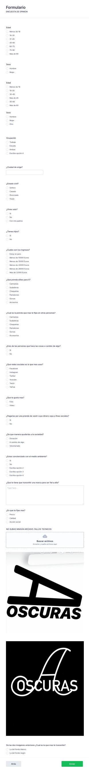 Encuesta De Opinion Social