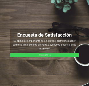 Encuesta De Satisfacción De Asistencia A Evento Form Template