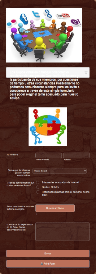 Encuesta Para Trabajo Colaborativo
