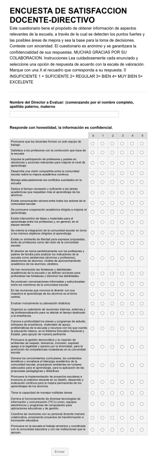 Encuestas Docentes Directivos