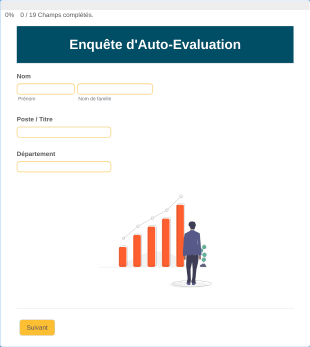 Enquête D'Auto Evaluation Form Template