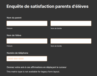 Enquête De Satisfaction Parents D'élèves
