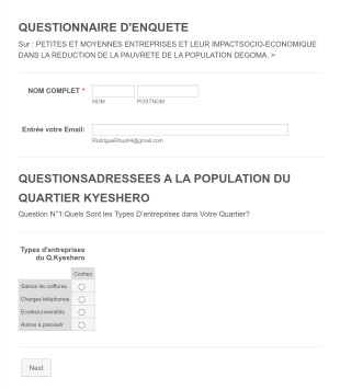 Enquête D'impact Vie De Quartier