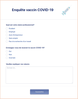 Enquête Vaccin COVID 19