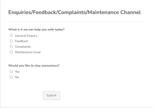 Enquiry Form Template