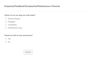 Enquiry Form Template