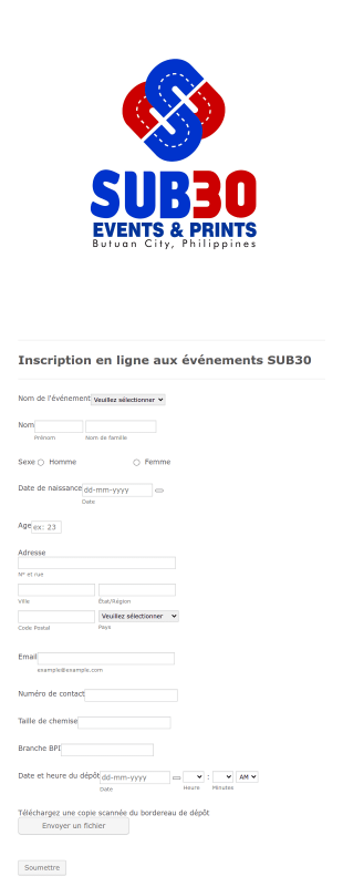 Enregistrement En Ligne