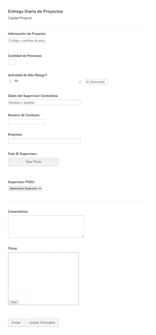 Entrega Diaria De Proyectos